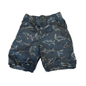 Old Navy Boys Shark Print Shorts – Size 4T